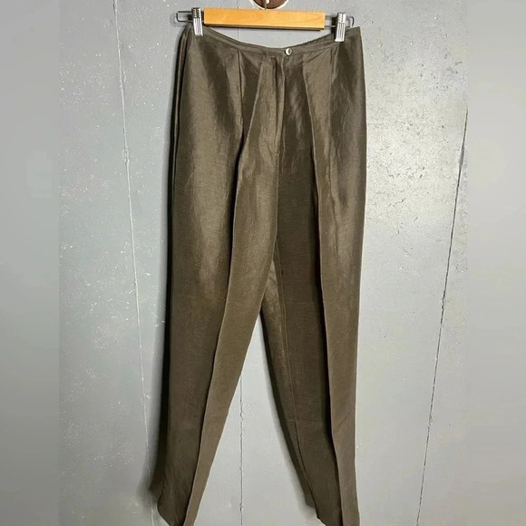 Eileen Fisher lineman’s silk blend pants.  Size S - Picture 1 of 7